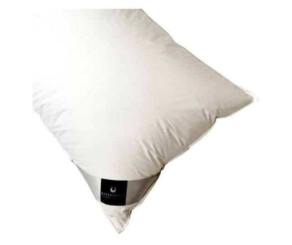 Klasszikus kétrétegű párna, 50x70 cm, libatoll és pehely/memóriahab, Ariel, Billerbeck