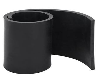 vidaXL Margine de cauciuc pentru plug de zăpadă negru 100x15x1 cm