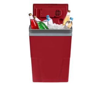 Lada frigorifica electrica, Боман, 22 литра, rosu