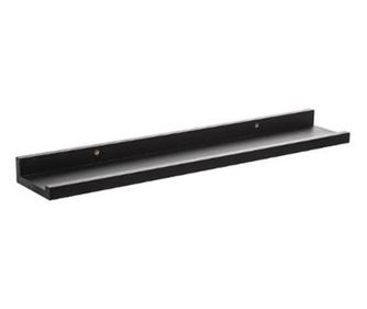 Wall Black fali polc, 58x10x4 cm