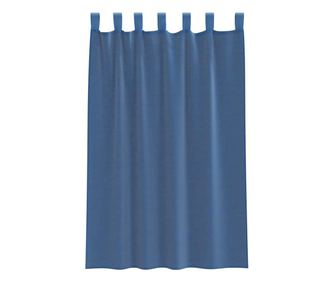 vidaXL Perdele voal cu bucle 2 buc Albastru regal 140x175 cm