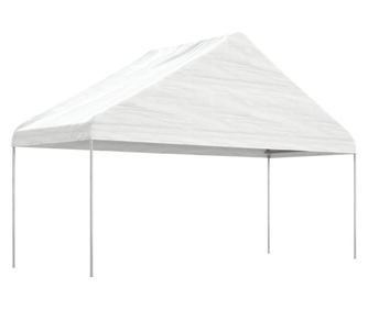 Fedett pavilon, fehr, 13,38x5,88x3,75 m, polietiln