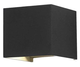 Corp led exterior 2x6W, unghi lumina reglabil, negru, lumina naturala(4000 K), Optonica