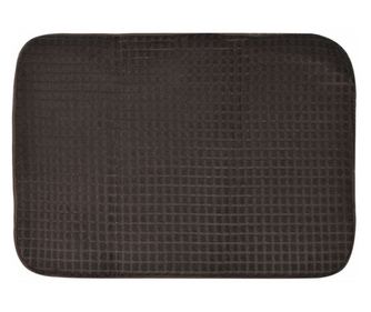 Prosop absorbant textil de bucatarie Pufo Kitchen pentru uscare pahare si vase, 50 cm, maro