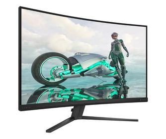 Монитор Philips, 32M2C3500L, 31.5", Curved 1500R VA WLED, 2560x1440@180Hz, 1ms GtG, 0.5ms MPRT, 300cd m/2, 3000:1, Mega Infinity
