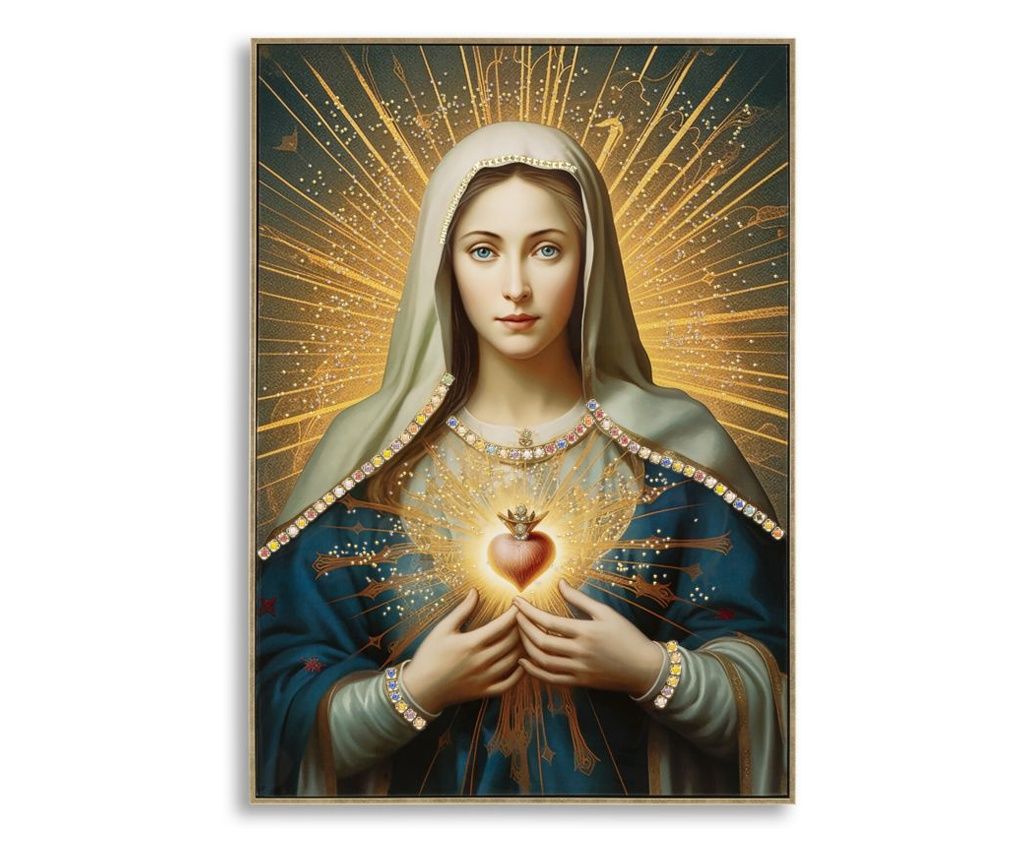 Zidna umjetnost Madonna Gold 72 cm