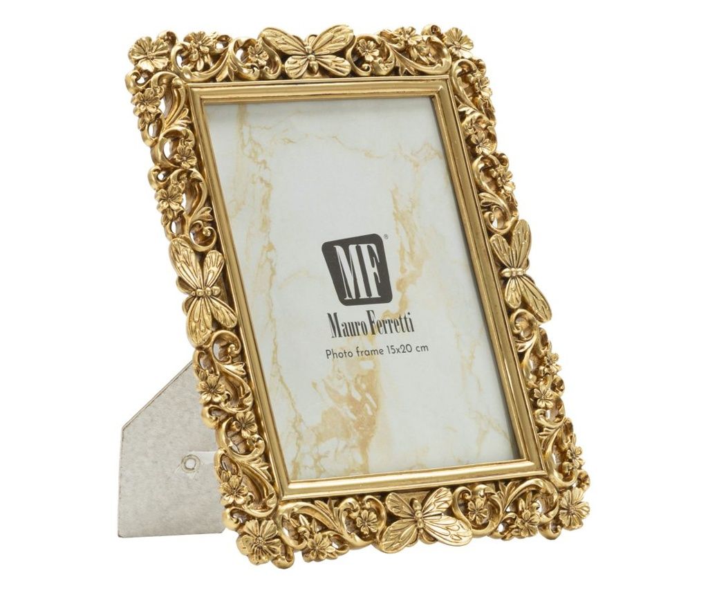 Klasičen okvir zlata barva 22 cm