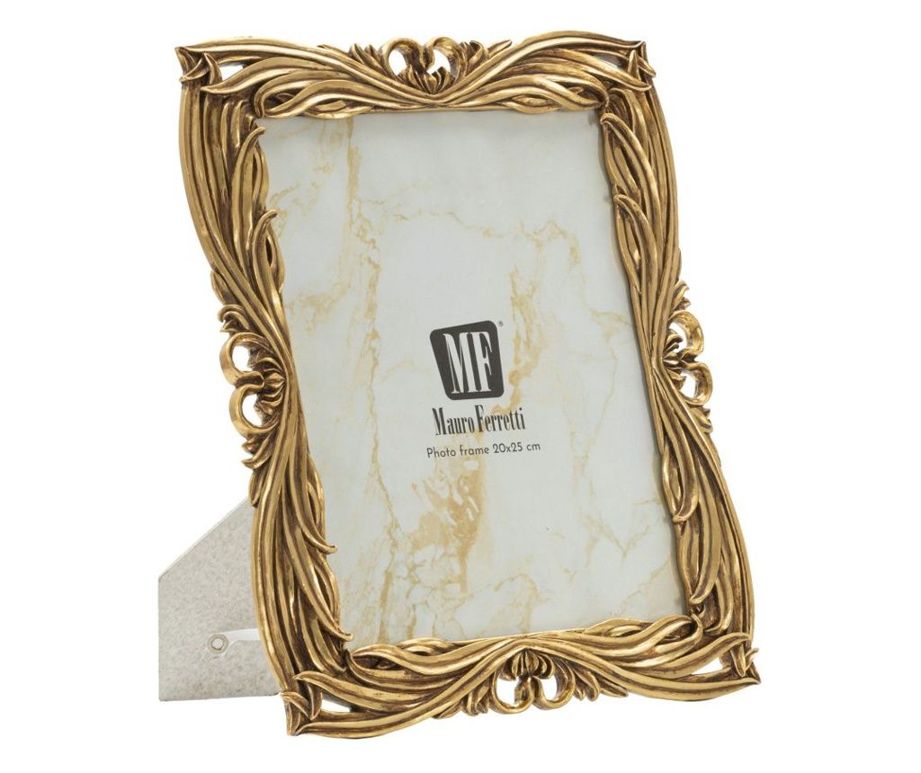 Baročni okvir zlata barva 28 cm