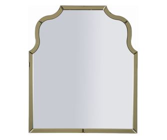 Ankarski zlatni zidni ogledalo (unutarnje ogledalo dimenzija 78x93 cm)