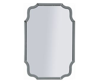 Zidno ogledalo Istanbul sivo 60x1x90 cm (unutarnja veličina ogledala 54x84,5 cm)