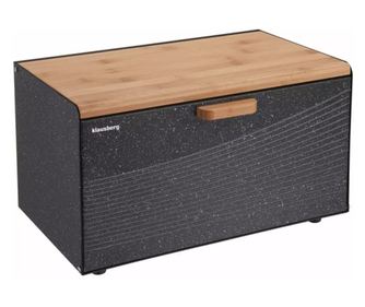 Cutie pentru paine neagra Klausberg KB7464