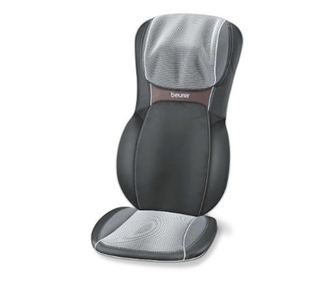 Масажор Beurer, MG 295 HD, 3D шиацу седалка, 2 настройки на скоростта, 3 индивидуално избираеми зони за масаж, Черен