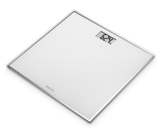 Кантар Beurer, GS 120, Индикатор за претоварване, До 180 кг, Бял0 кг