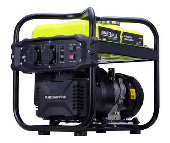 Генератор на ток, Kraft&Dele, на бензин, инверторен тип, 2000W, 230V, 4HP