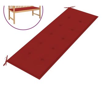 Kerti pad, piros, 150x50x3 cm