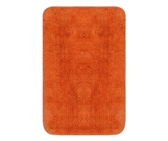 Komplet kopalniških preprog, 2 kosa, tekstil, oranžna