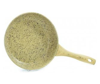 Fissman-Crema Nova serpenyő, 20 x 4,5 cm, alumínium, krémszínű