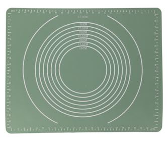 Zld tsztagyr lap, szilikon, 50 x 35 cm