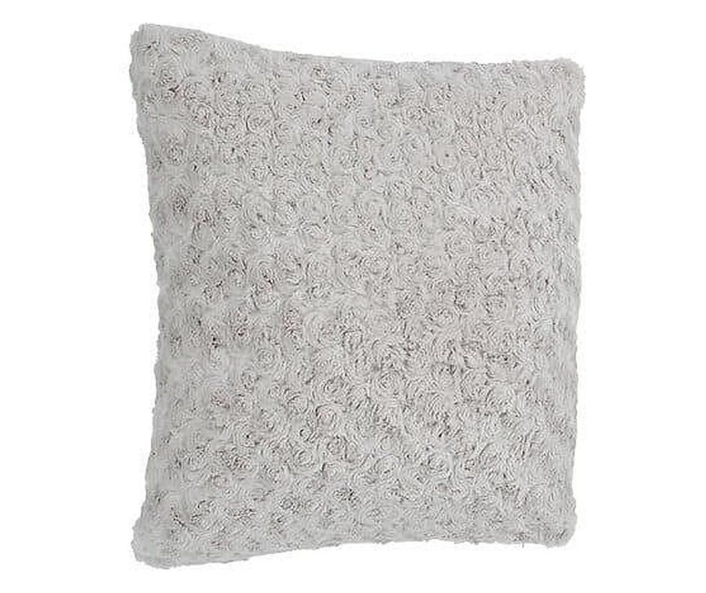 Perna decorativa Sani, CURL 45 x 45 cm, Gri