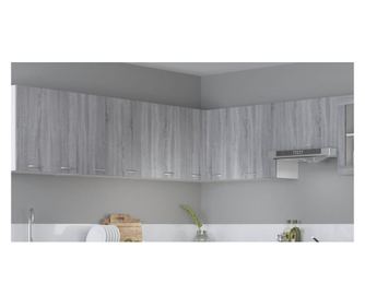 Vis hanging, siva sonoma, 50x31x60 cm, obdelano leso