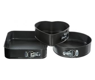Set tavi patiserie SG, otel carbon, antiaderente 3 piese