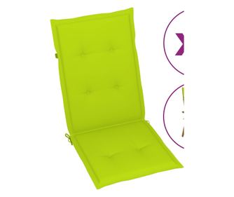 Kert lprna, 4 db, lnkzld, 120x50x3 cm