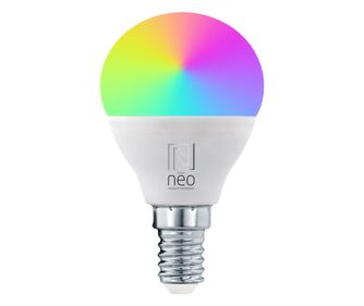Immax NEO LITE Smart LED izzó E14 6 W RGB+CCT színes és fehér, dimmelhető, WiFi, P45