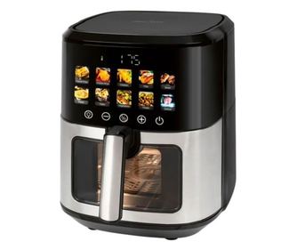 Friteuza cu aer cald XXL Air fryer, Proficook, 6.5 litri, negru