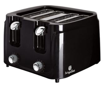 Kenyérpirító 4 szelet Black Vantage Collection Berlinger Haus BH 9241