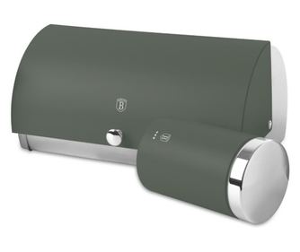 Komplet škatel za kruh s 3 posodicami Green Matt Berlinger Haus BH 6833