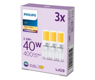 Philips 8719514451056 LED žarulja Topla bijela 2700 K 3,2 W G9 E