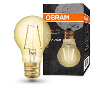 Candellux ARÓWKA LED E27 2,5W 220LM 2400K VINTAGE A22 OSRAM (3693199) Candellux