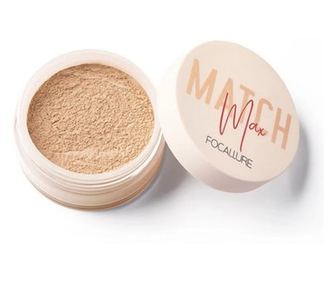 Focallure Match Max 03 Natural Beige áttetsző beállító púder
