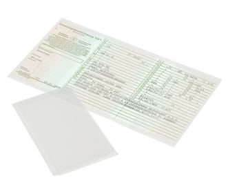 Set 2 Huse pentru documente auto, Kwmobile, Transparent, Plastic, 58226.01