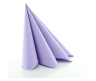 Linclass praznične serviete - Vijolične / 40 x 40 cm / 50 kos