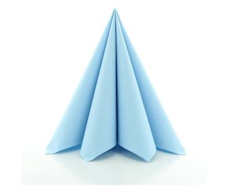 Linclass svečane salvete - Svijetlo plava (Baby blue) / 40 x 40 cm / 50 kom