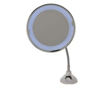 Καθρέφτης μακιγιάζ με φως LED, 20 εκ.