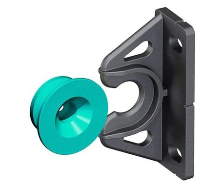 Skriveni sustav pričvršćivanja za panele, stalke i namještaj, Button-Fix tip 2, pakiranje od 50 komada