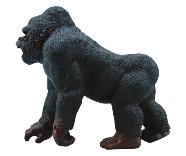 Replika figurica, Deluxebase, životinja gorila, smeđa boja, 15 cm