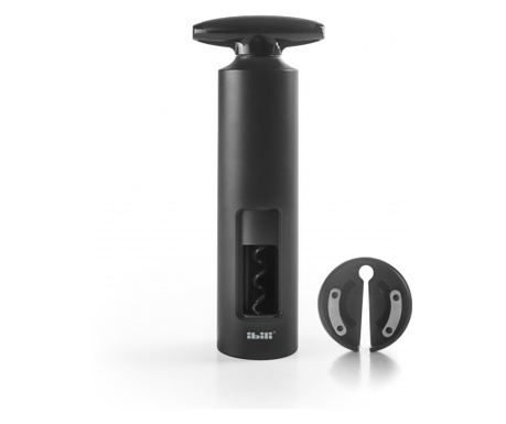 Tirbuson Ibili-Barware, otel inoxidabil/plastic, 17.5 cm, negru