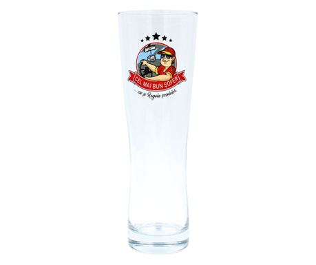 Pahar bere CEL MAI BUN ȘOFER 600ml