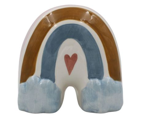 Pușculiță din ceramică model curcubeu mic