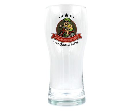 Ποτήρι μπύρας Ποδηλάτης μεγάλων αποστάσεων μικρό