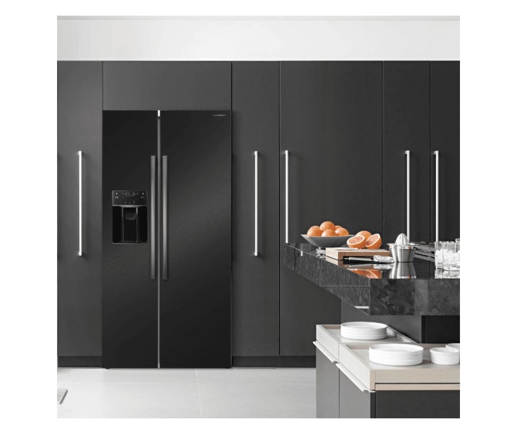 manmandoridoriページ Frigider side by side cu dozator de apa/gheata, Schneider, 513