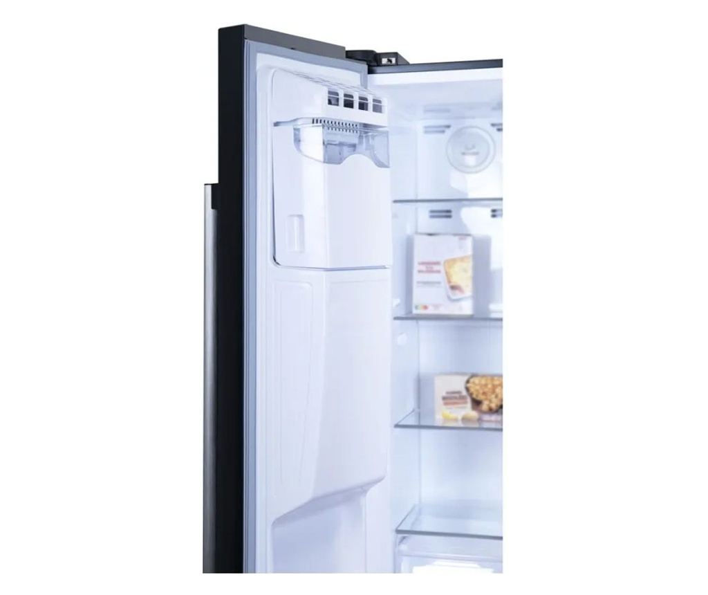 Frigider side by side cu dozator de apa/gheata, Schneider, 513