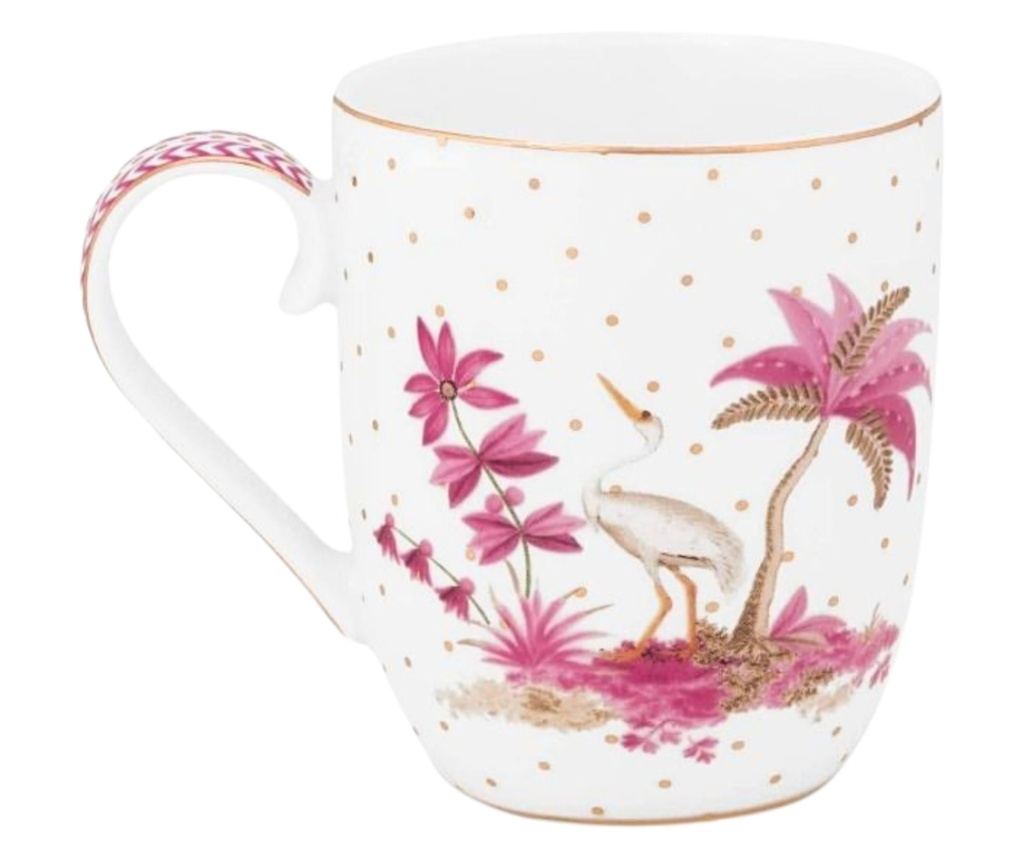 Porculanska šalica, Jolie kolekcija, Dots Gold Pink, 350 ml, Pip Studio - 4