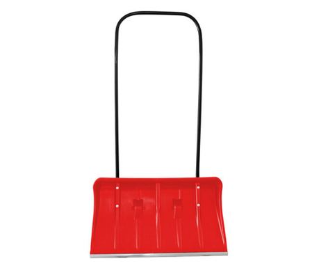 Лопата за сняг, с дръжка и колела, 800х460 мм