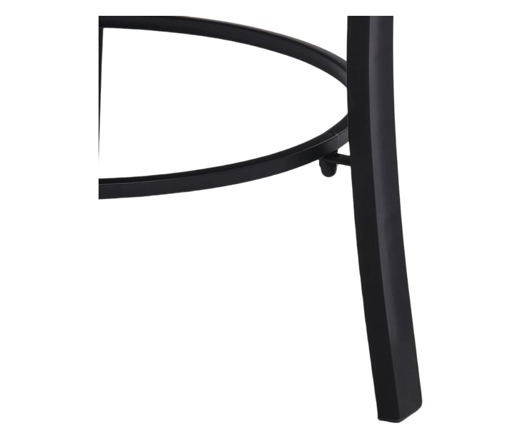 Mozaikno ognjište, plavo & bijelo, 68 cm, keramika - 8