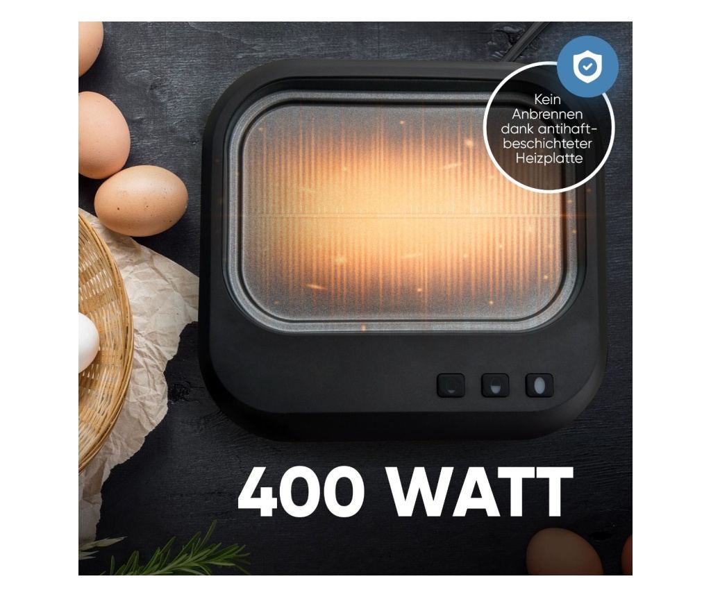 Fierbator 6 oua, ProfiCook, 400 W, inox - 6