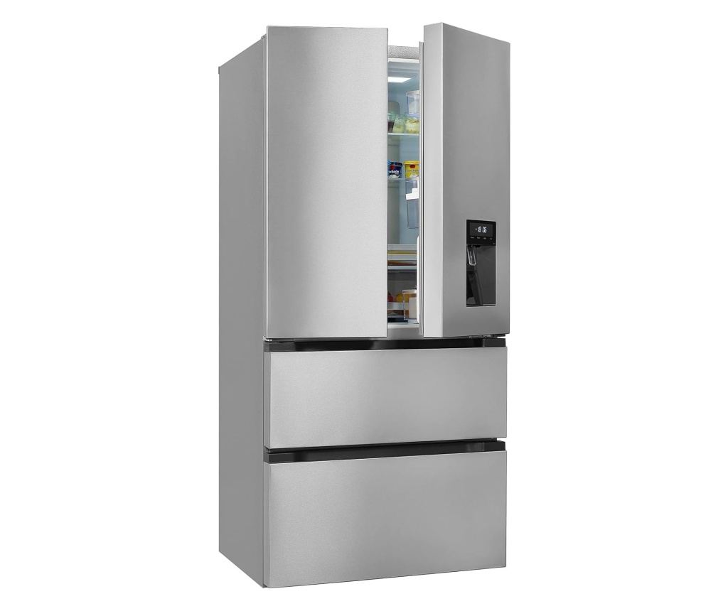 Frigider side by side, Exquisit, French Door, cu dispenser de apa